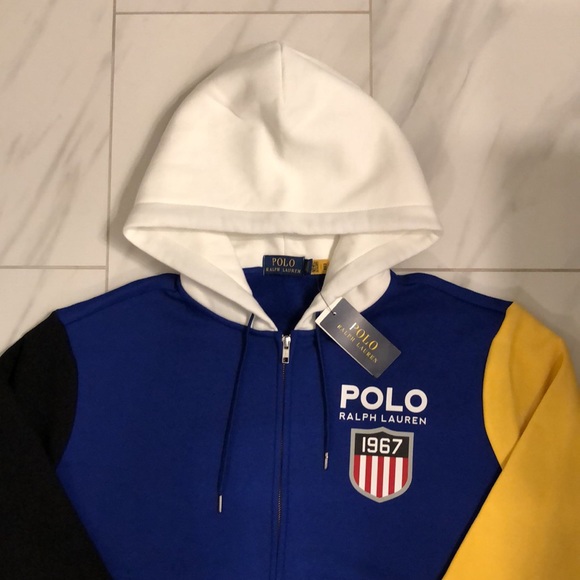 Men’s Polo Ralph Lauren Full Zip Hoodie - Picture 2 of 5
